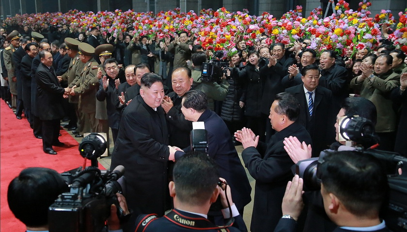 金正恩回到平壤